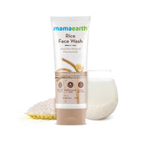 Mamaearth Charcoal, Rice Water Glass, Multani Face Wash