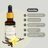 Luxurious VANILLA Essential Oil |Therapeutic Grade|Organic & Natural | Ultra Premium and Concentrated Essential Oil for Home, Diffusers, Skin, Aromatherapy, Bath, Massage,Humidifiers, Soap and Candle making| 30 ml