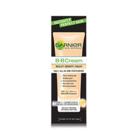 Garnier Bright Complete Vitamin C Full Coverage Bb Cream For All Skin Types 30G & Bright Complete Natural Vitamin C Bb Cream For All Skin Types 18G, Pack Of 1