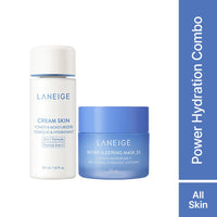 LANEIGE Cream Skin Refiner 50ML & LANEIGE WATER SLEEPING MASK_EX 25mL