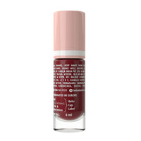 ZM Zayn & Myza Breathable Nail Enamel - Red Velvet | Smooth Application | Quick-Drying I Longlasting I Chip-Defiant I Water Permeable | Glossy Finish | 100% Vegan, 6 ml