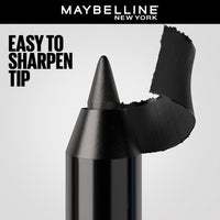 Maybelline New York Tattoo Studio Gel Eyeliner Kajal Color Pencil - Striking Navy Blue, Metallic & Matte Looks That Last Up To 36 Hours, Maybelline Water-proof & Smudge Resistant Eyeliner
