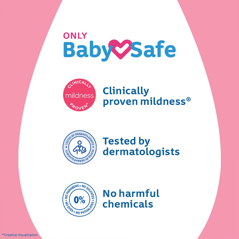 Johnson's Baby Oil with Vitamin E, Non-Sticky for easy spread and massage, 200ml