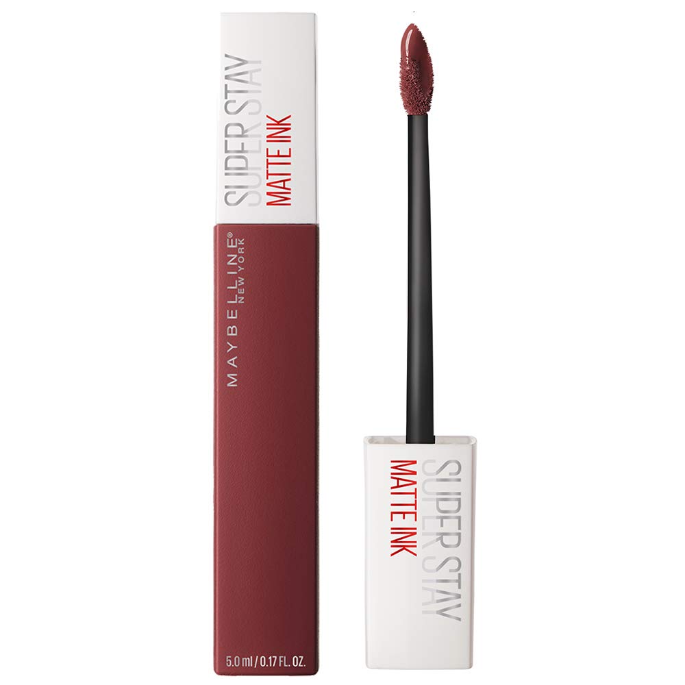 Maybelline New York Super Stay Matte Ink Liquid Lipstick, 50 Voyager, 5ml and Maybelline New York Super Stay Matte Ink Liquid Lipstick, 120 Artist, 5g