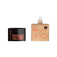 Maybelline New York Liquid Foundation, Lightweight Skin Tint With Spf 50 & Vitamin C, Natural Coverage, For Daily Use, Fit Me Fresh Tint, Shade 05, 30Ml
