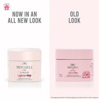 Mitchell USA Flawless Lighten Up Smooth Radiance Clarifying Day Cream – 50g with Peony Flower Extracts, Seaweed Extracts & Niacinamide | Korean-inspired Day Cream | Non-Greasy Moisturizer for Deep Hydration, Anti-Aging & Glowing Skin | Day Cream for All S