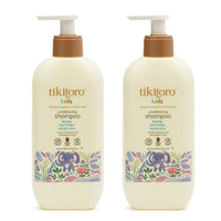 Tikitoro Kids Conditioning Shampoo, 100% Vegan with Moringa, Rice Protein and Sacred Lotus Extract with No Parabens & Sulphates (Age: 4+ Years) (300 ml x 2)
