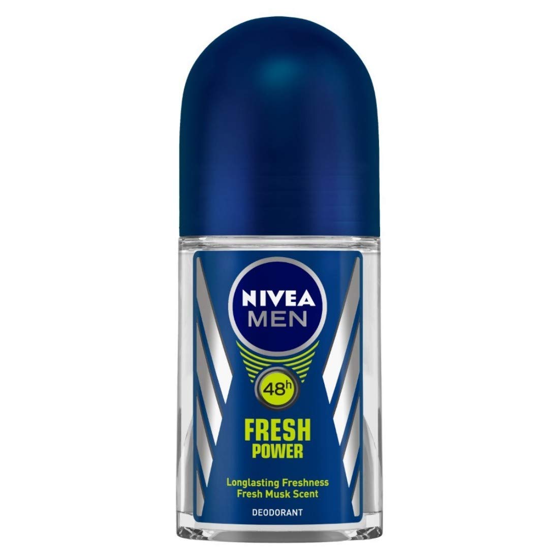 Nivea Deodorant Roll On, Pearl & Beauty for Unisex, 50ml And Deodorant Roll On, Fresh Power for Men, 50ml
