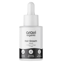 Aravi Organic Hair Growth Serum With 3% Redensyl, 2% Anagain, 2% Procapil - For Hair Growth And Hair Fall Control - For Men & Women - 30 ml