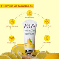 Lotus Herbals WhiteGlow Vitamin-C Gel Cream_50g + Face Wash_100g + Face Serum_30ml (Set Of 3)