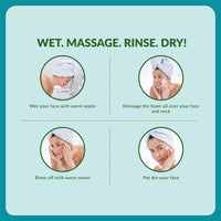 Olivia Clarifying Face Cleansing Foam With Bergamot For Deep Cleansing, Mild Exfoliator & Cleansing Foam For Daily Use, Helps In Glowing Skin, Face Wash Men And Women - 150Ml