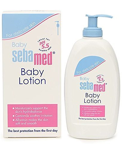 SebaMed Baby Lotion, 400ml & Baby Powder, 200g Combo