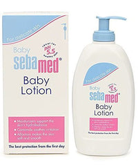 SebaMed Baby Lotion, 400ml & Baby Powder, 200g Combo