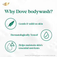 Dove Refreshing Bodywash with Triple Hydration Serum, 300ml