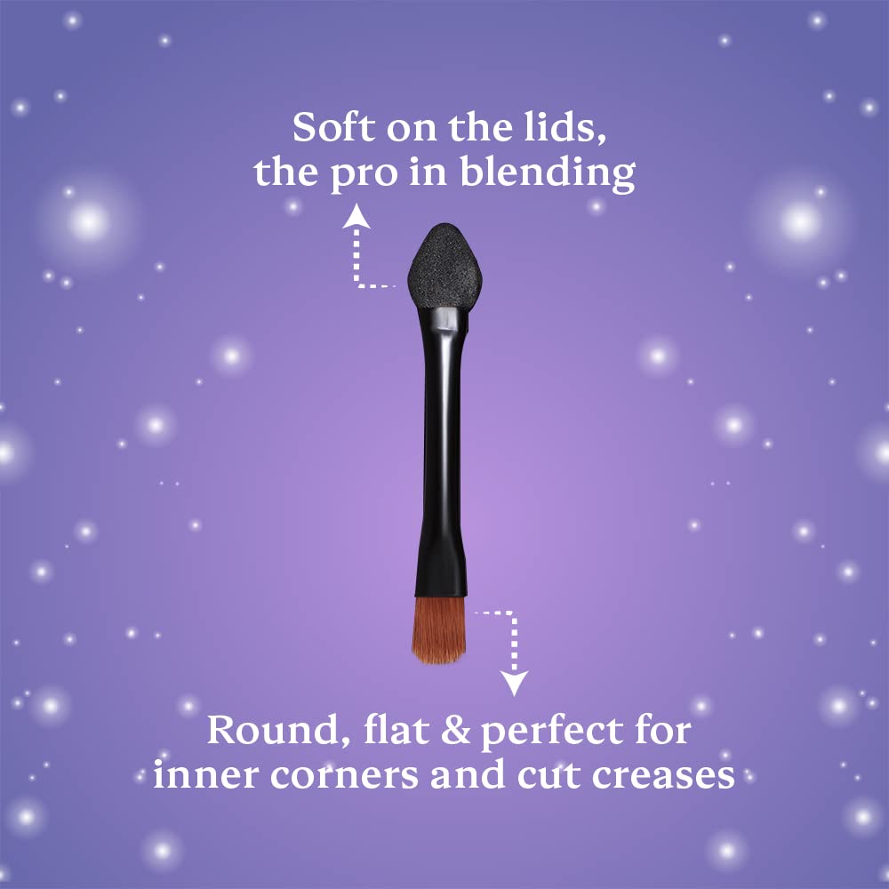 DAZLLER Mystical Magic Shimmery Eyeshadow Powder Palette - Mini, 4G, D4-Es4, Lightweight, Even Blending, Rich Pigments,Vibrant Hues, Assorted