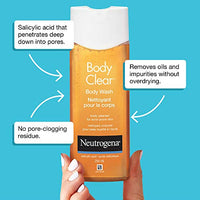Neutrogena Body Clear Body Wash for Clean Clear Skin, 250ml