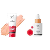 Chemist At Play + 2% Salicylic Acid Acne Face Wash For Oily Skin with Niacinamide For Men & Women | 100 ml 26% AHA 2% BHA 4% PHA Peeling Solution Derma Tested | 30mL