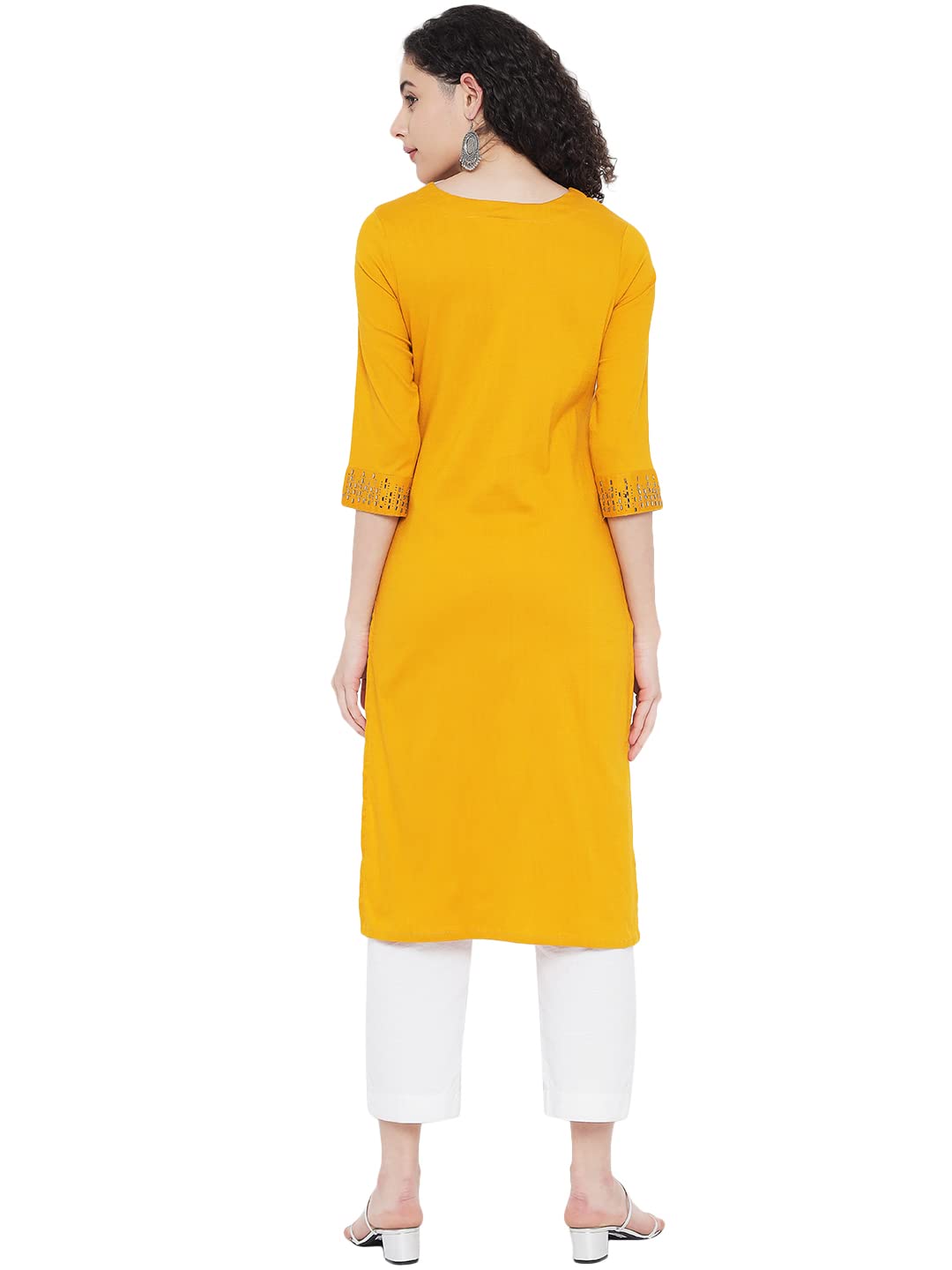 G4Girl Stretchable Cotton Lycra Kurti for Women's