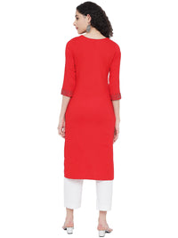 G4Girl Stretchable Cotton Lycra Kurti for Women's