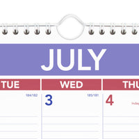 AT-A-GLANCE Wall Calendar 2024-2025 Academic, Monthly, 15-1/2