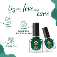 Olivia Nail Paint for Glossy Finish - 5ml (19 Ivy Green)