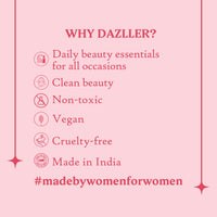 DAZLLER All Day Lipcolour|Moisturizing Kokum Butter|Non-Transfer & Smudge-Proof|8Hr Stay|Matte Liquid Lipstick for Women|Dlc003 Autumnspice|6G
