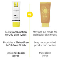 SunScoop Ultra Matte Dry Touch Sunscreen SPF 50 PA+++ |Matte Finish | Zinc Oxide & 0.1%ww Salicylic Acid for Oily Acne Prone Skin | Broad Spectrum, Non Comedogenic & No White Cast|For Women & Men-45gm