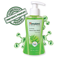 Himalaya Purifying Neem Face Wash, 200ml (Pack of 2)