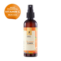 Pilgrim Australian 1% Vitamin C Toner for glowing skin with Kakadu Plum & Lime Pearl™ | Vitamin C toner for dry skin | Vitamin C toner for open pores tightening & refining | Alcohol free | 100 ml