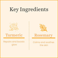 O3+ Vitamin C & Turmeric Glow Gel Cream for Women & Men Turmeric + Rosemary (50gm)