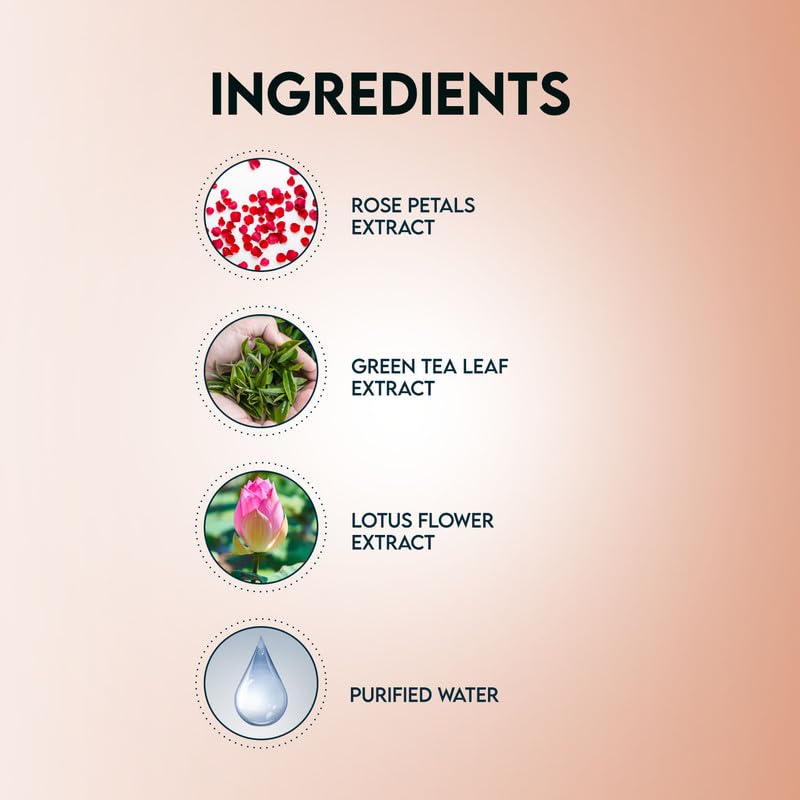 Jovees Herbal Rose Body Wash For Softer, Smoother Skin With Rose Petals, Chamomile & Green Tea Ext | Shower Gel for Dry, Rough & Bumpy Skin With Long Lasting Fragrance 300ml