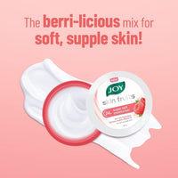 Joy Super Soft Skin Cold Cream for 24 Hr Moisturization - Berries (2 x 200ml) - Lightweight & Oil Free Moisturizer For Instant Hydration | Non Sticky & Non Greasy Cream for Hands, Face & Body