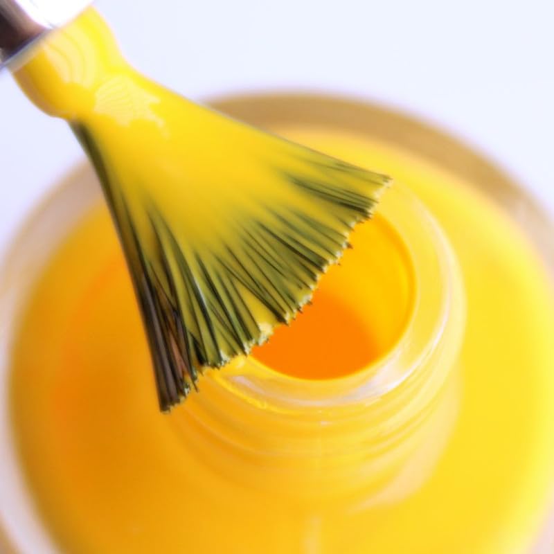 DeBelle Gel Nail Finish Polish Caramelo Yellow(Yellow), 8 Ml - Enriched With Natural Seaweed Extract, Cruelty Free, Toxic Free