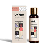 Vedix Vapra Root Stimulating Ayurvedic Hair Oil | Hair Growth Oil With Chamomile + Indian Licorice + Onion Hair Oil - Customized Anti Hair Fall Control Oil - 100ml