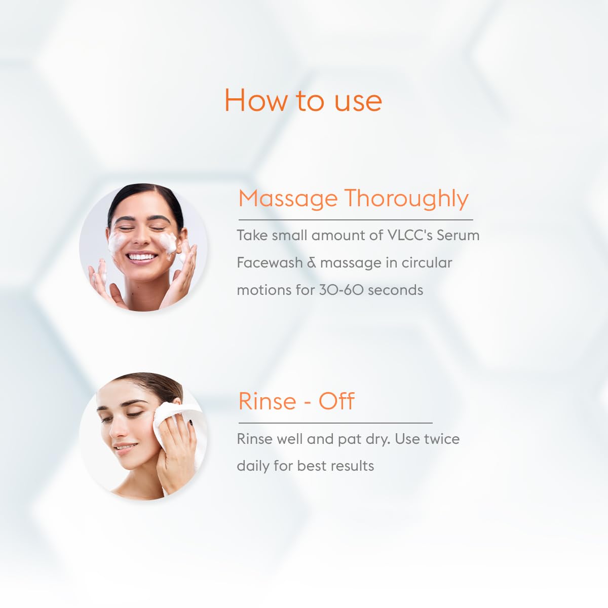 VLCC Serum Facewash - 100ml | with Vitamin C Serum Rich in Antioxidants & Charcoal for Oil Control and Detoxifies Skin & Bright Glow | Dermatologically Tested