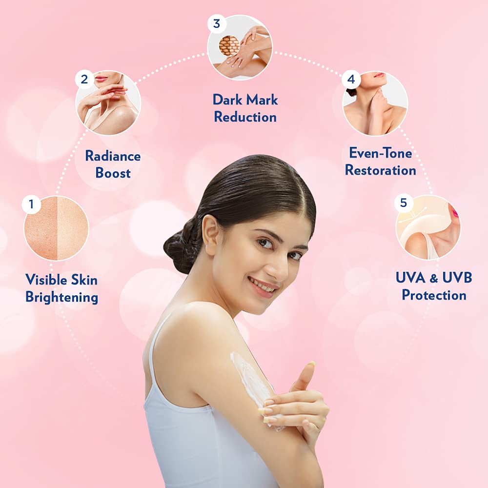 Vaseline Healthy Bright Complete 10 Body Lotion, Anti- Ageing Lotion With Vitamin B3, Aha, Pro-Retinol, 400 ml