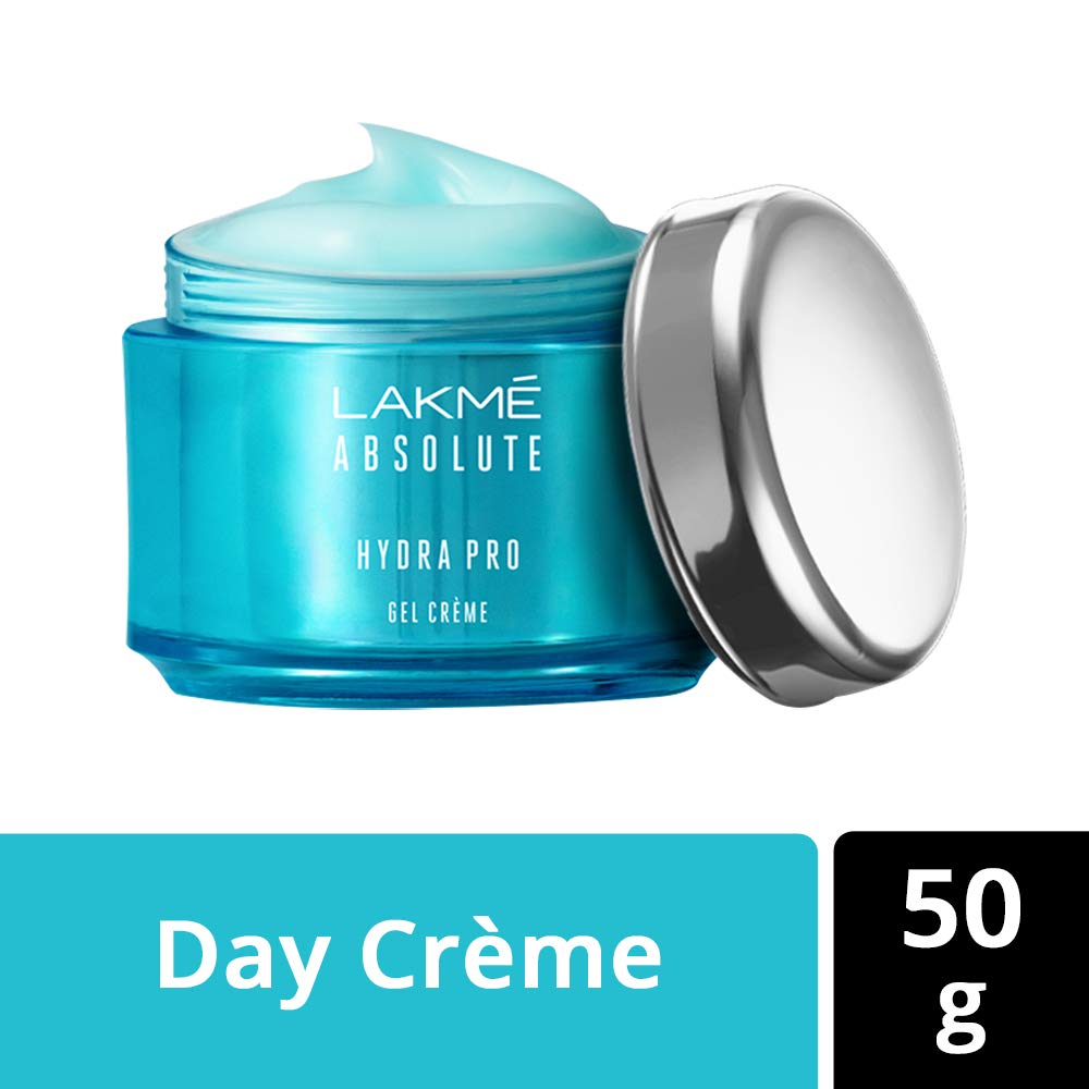 Lakmé Absolute Hydra Pro Gel Day Crème, 50g & Lakmé 9To5 Vitamin C+ Facial Serum with 98% Pure Vitamin C complex, for Healthy, glowing skin, 30ml