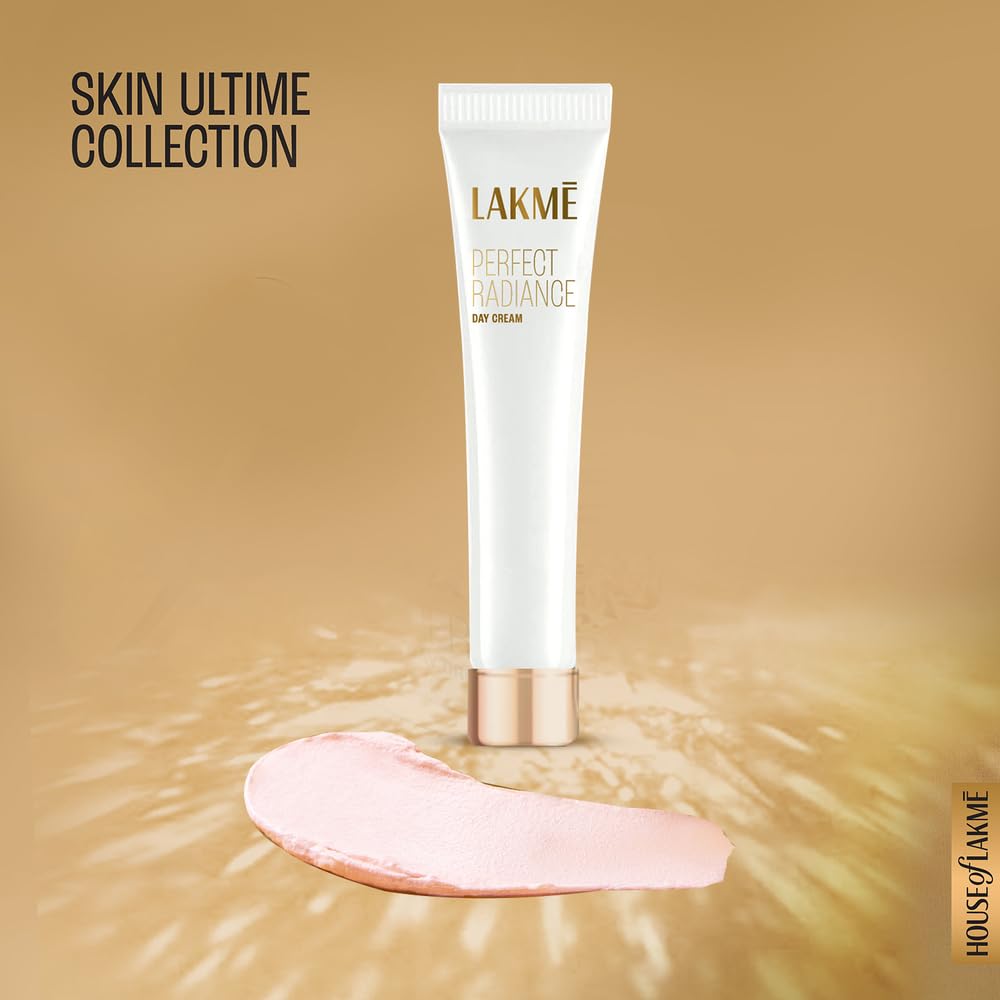 LAKMÉ Perfect Radiance Brightening Day Cream 15G With Niacinamide For Pigmentation, Moisturiser For Am Skincare (Pack of 2)