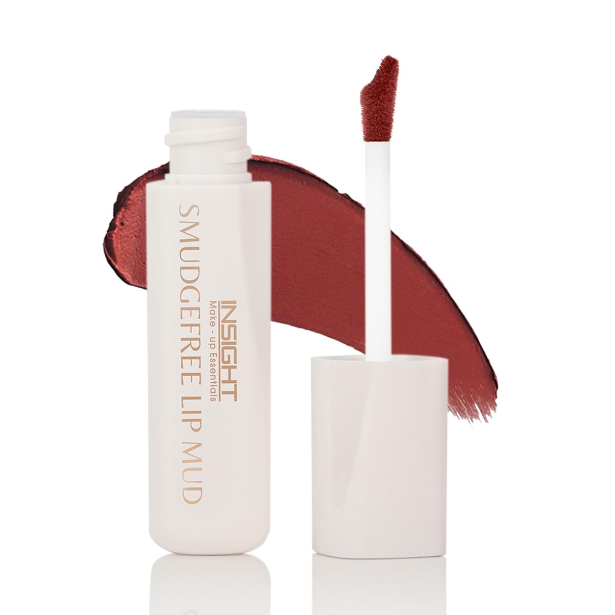 Insight Cosmetics Smudge Free Lip Mud|Ultra Matte Flawless Texture |smudge Proof |Water Proof |Long Lasting |Non Transferable |One Strock Application |Light Weight Formula,3.5 gm (Before Dawn, 3.5 gm)