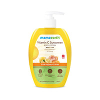 Mamaearth Vitamin C Sunscreen Body Lotion SPF 30 with Vitamin C & Honey for Radiant Skin -300 ml