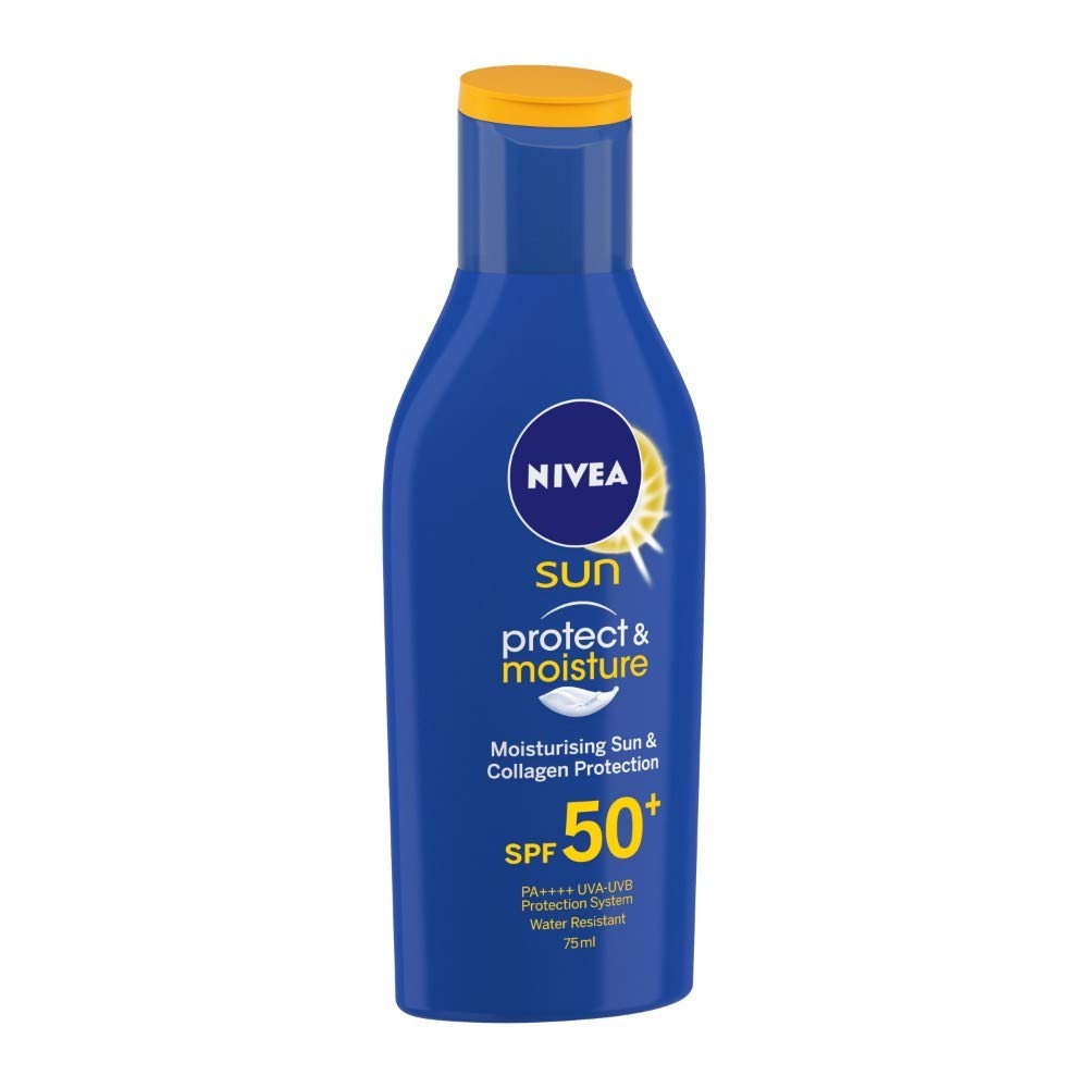 Nivea Sun Lotion For Oily Skin, Spf 30, With UVA & UVB Protection, 125 Ml & Sun Lotion For Oily Skin, Spf 50, With UVA & UVB Protection, 75 Ml, Pack Of 1
