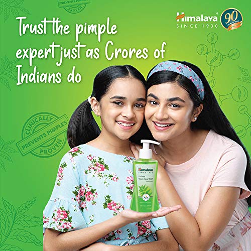 Himalaya Purifying Neem Face Wash, 400 Ml (Pack of 2)