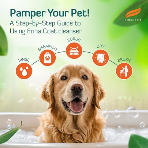 Himalaya Erina Coat Cleanser | Reduces Hairfall, Relieves | Itchiness and Promotes Healthy Skin | 450 ML | 1 Piece