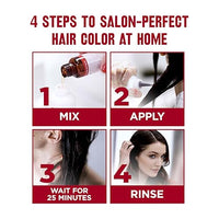 Revlon ColorSilk Permanent Hair Color For Women, Salon Perfect Hair Colour at Home with 100% Grey Coverage | Pro-Keratin & No Ammonia | Up to 8 Weeks of Colour | Shade - Brown Black 2N (Pack of 1)
