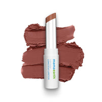 Mamaearth Soft Matte Long Stay Lipsticks with Jojoba Oil & Vitamin E for 12 Hour Long Stay - 01 Mocha Brown - 3.5 g