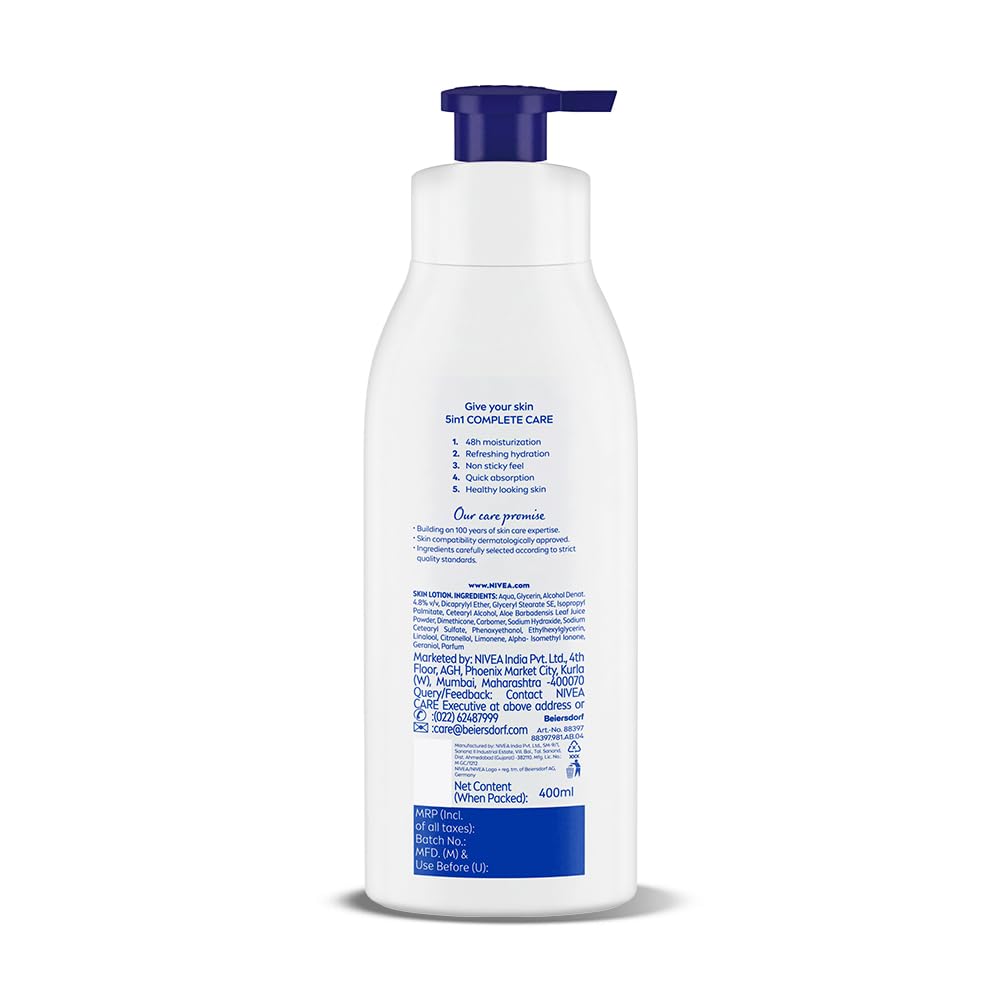 Nivea Aloe Hydration Body Lotion, 400ml