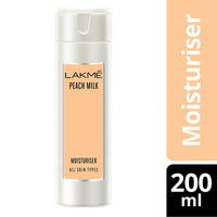 Lakmé Peach Milk Face Moisturizer 200 ml & Lakmé Peach Milk Moisturizer SPF 24 Sunscreen Lotion