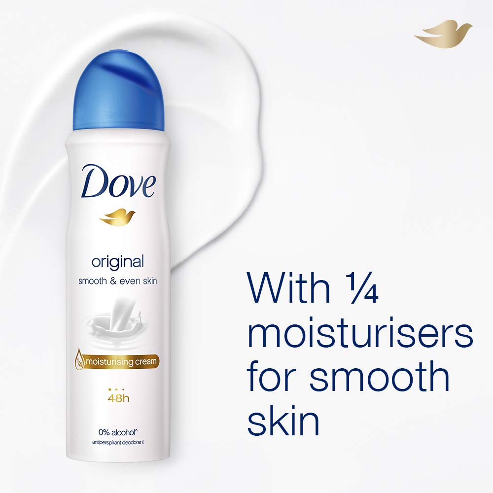 Dove For Women Anti-Perspirant Original Treadstone, 150ml | Long-Lasting Protection With A Gentle Touch