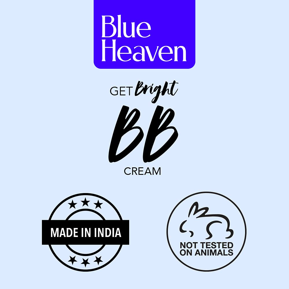 Blue Heaven Bb Full Coverage Matte Cream For All Skin Types- Blush, 201, 30 Gm, Pack Of 2