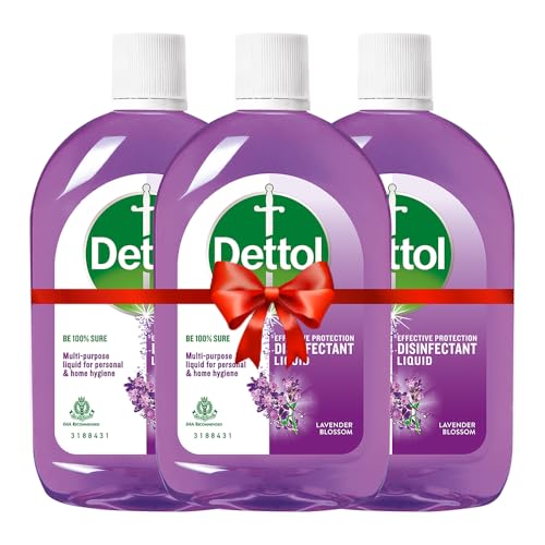 Dettol Liquid Disinfectant Lavender Blossom, 550ml - Pack of 3